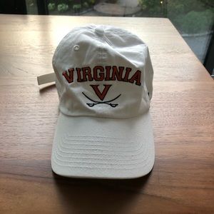 Virginia Cavaliers white adjustable hat